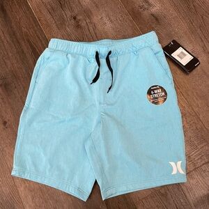 Hurley Boys Hybrid Shorts, Blue, sz S